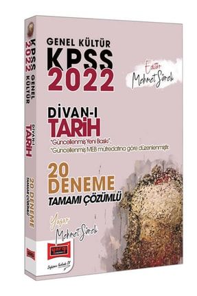 2022 Kpss Genel Kültür Divanı Tarih Tamamı Çözümlü 20 Deneme TYC00256786391