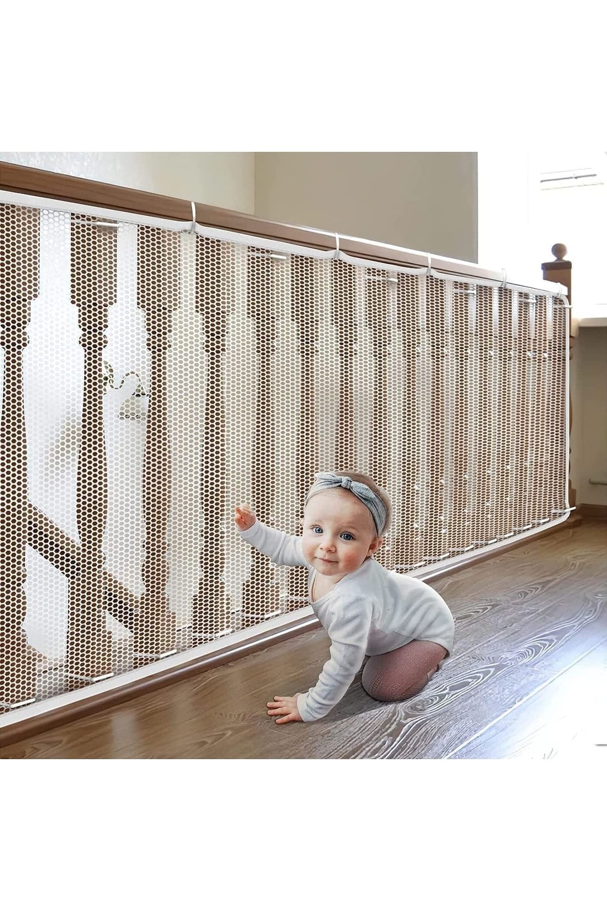 İNKOHA-Railing Balcony And Stair Net Child Safety Net Protective Net For Children And Pets 5