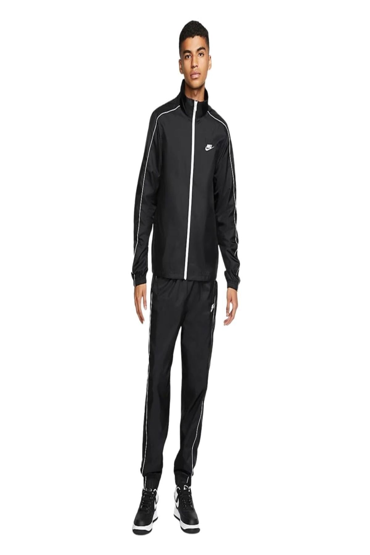 Double swoosh sale nike tracksuit