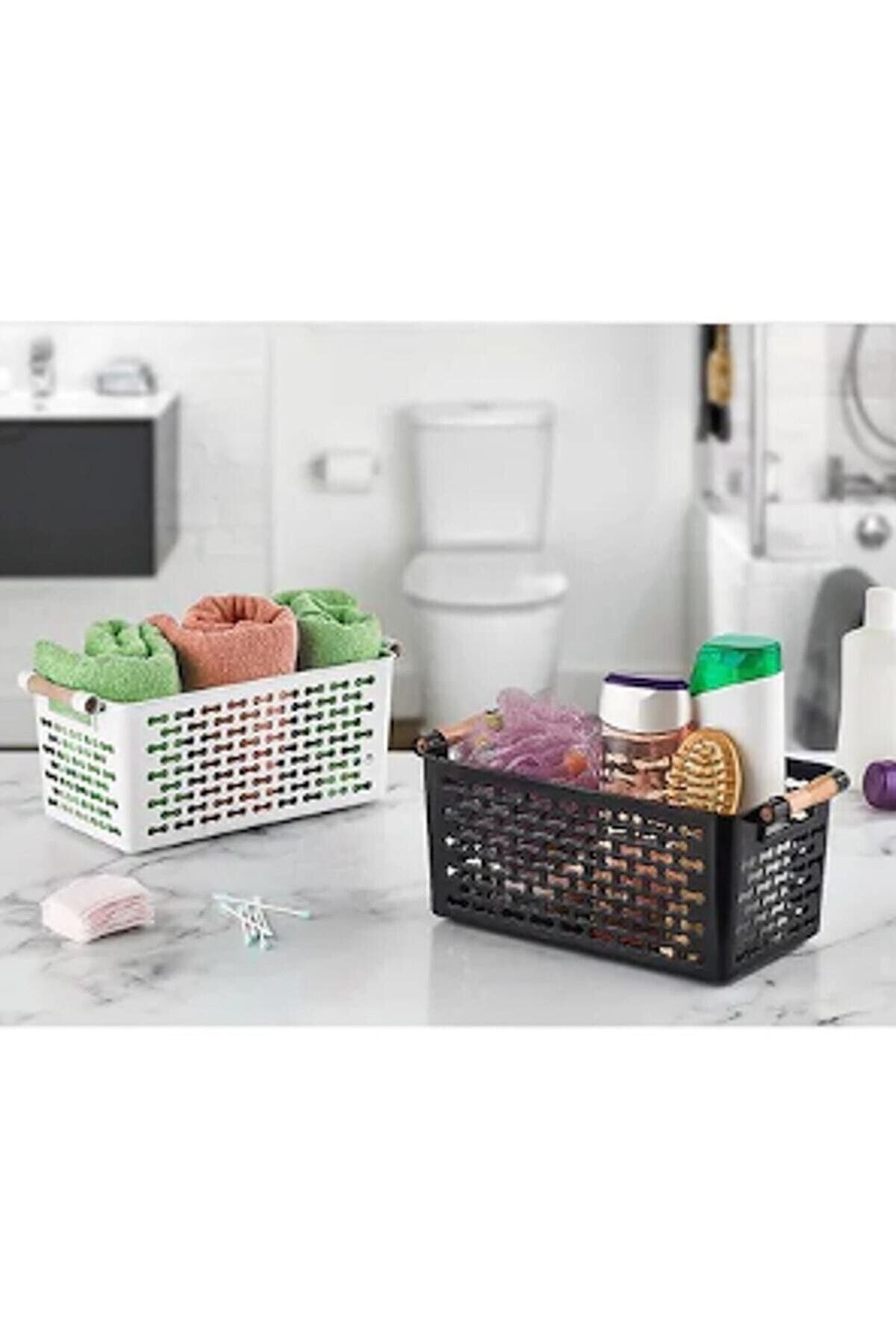 Trouvaille-4 Pieces Refrigerator Organizer Vegetable Fruit Basket Kitchen Bathroom Under Counter Organizer 4