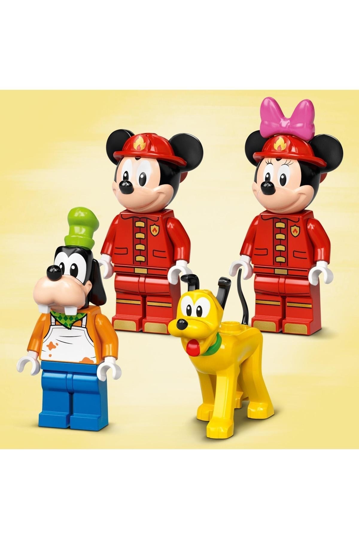 LEGO Disney Mickey &amp; Arkadaşlarının İtfaiye Merkezi ve Kamyonu 10776 Oyuncak Yapım Seti (144 Parça) fotoğrafı 6 (önizleme)