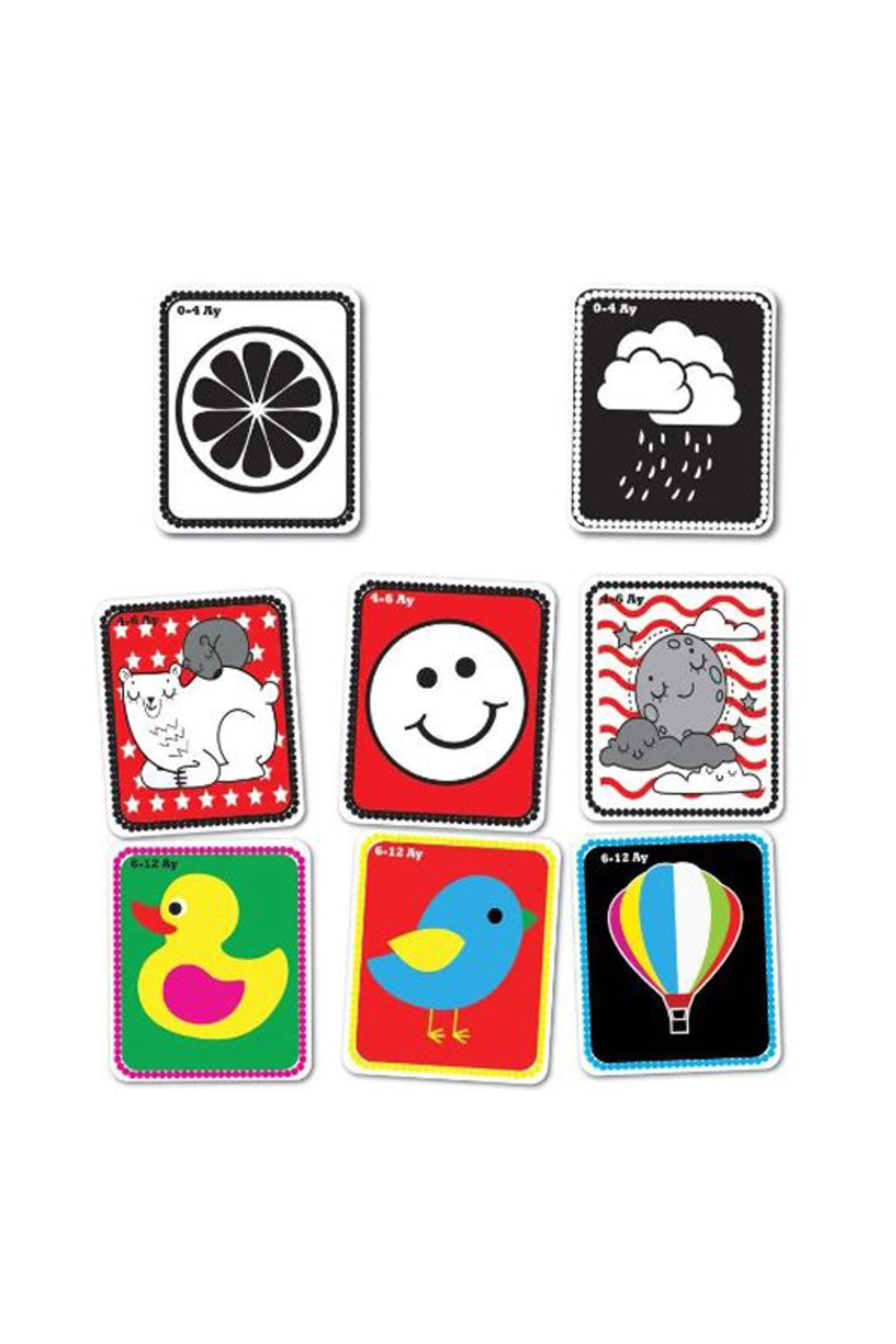 DENGE PAZARLAMA Diytoy Flash Cards Bebeğimin Ilk Zeka Kartları Bebekle Için Eğitici Aktivite Kartları fotoğrafı 5 (önizleme)