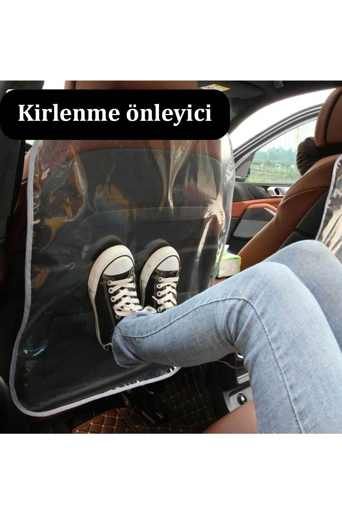 RevuBaby Oto Araba Koltuk Arkası Koruyucu Şeffaf Kılıf Oto Kılıf Araç Koltuk Arkası Koruma fotoğrafı 3 (önizleme)