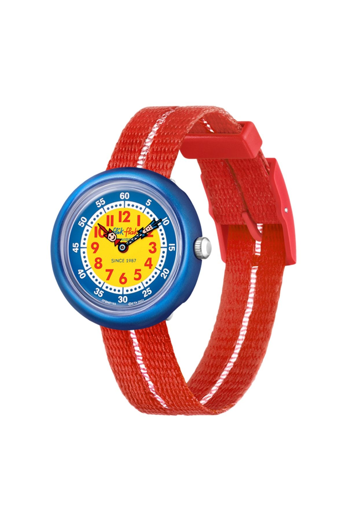 Flik Flak Retro Red Children s Wristwatch Trendyol