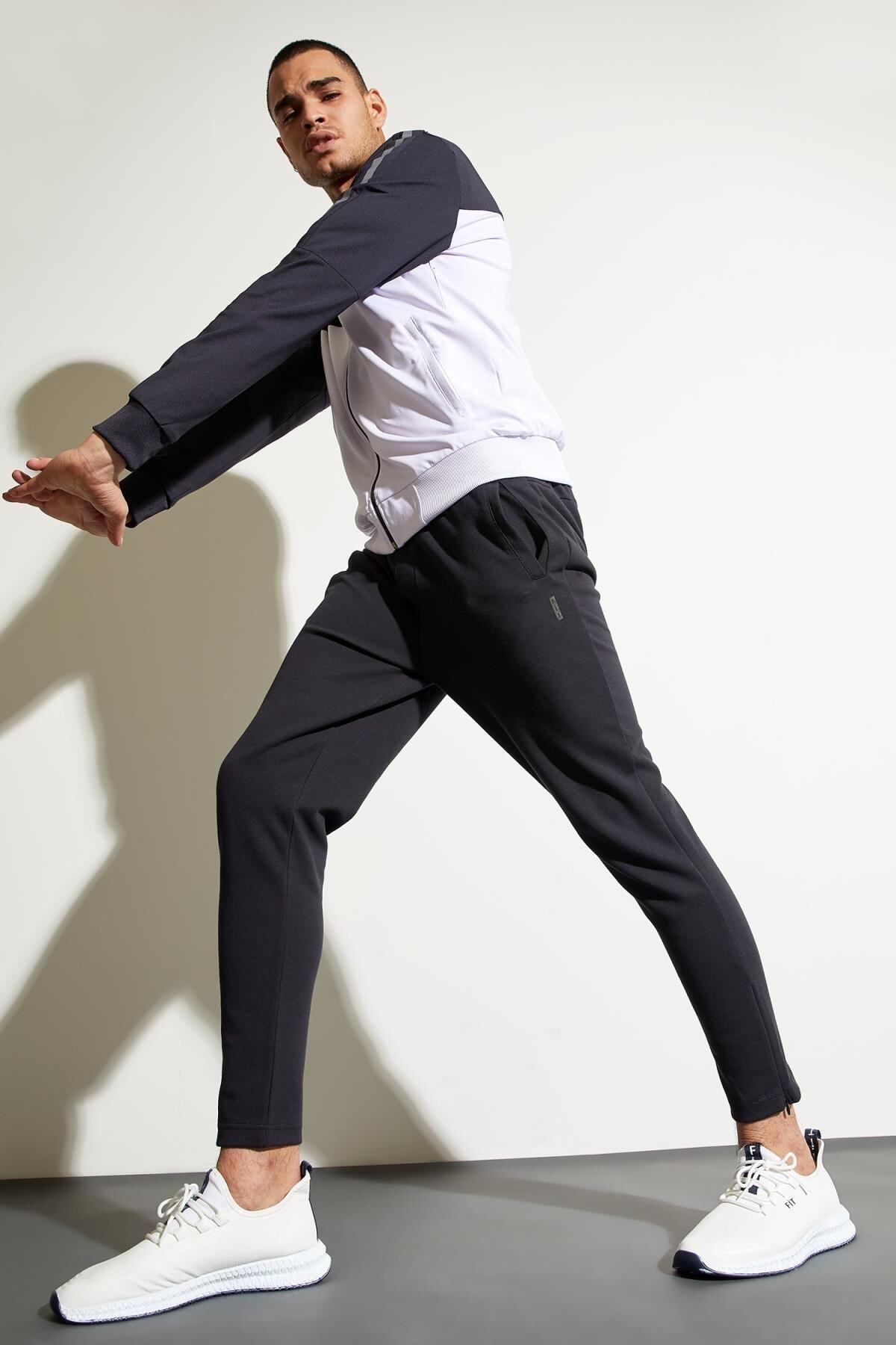 سویشرت مردانه قهوه ای دفاکتو | S3295AZ21SP اورجینال - تصویر 2