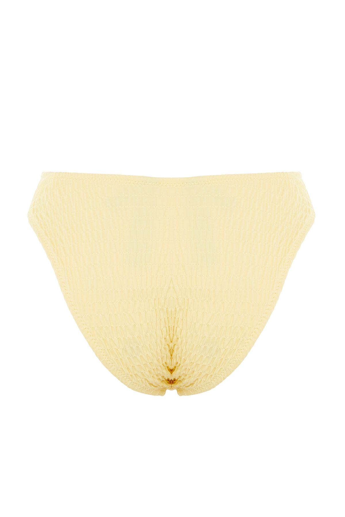 Trendyol Collection-Żółty dół od bikini Gype TBESS22BA0010 8