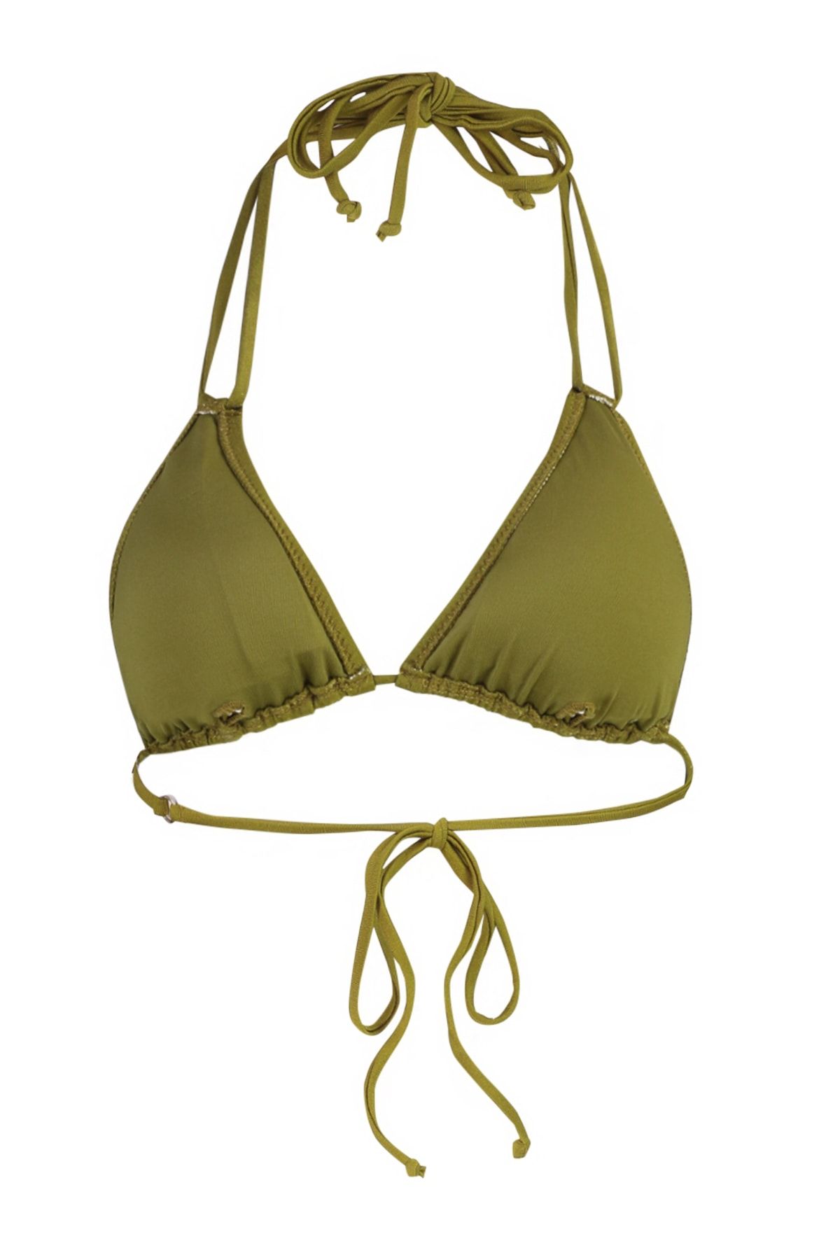 Trendyol Collection-Πράσινο Τρίγωνο Μπικίνι Τοπ TBESS23BU00107 8