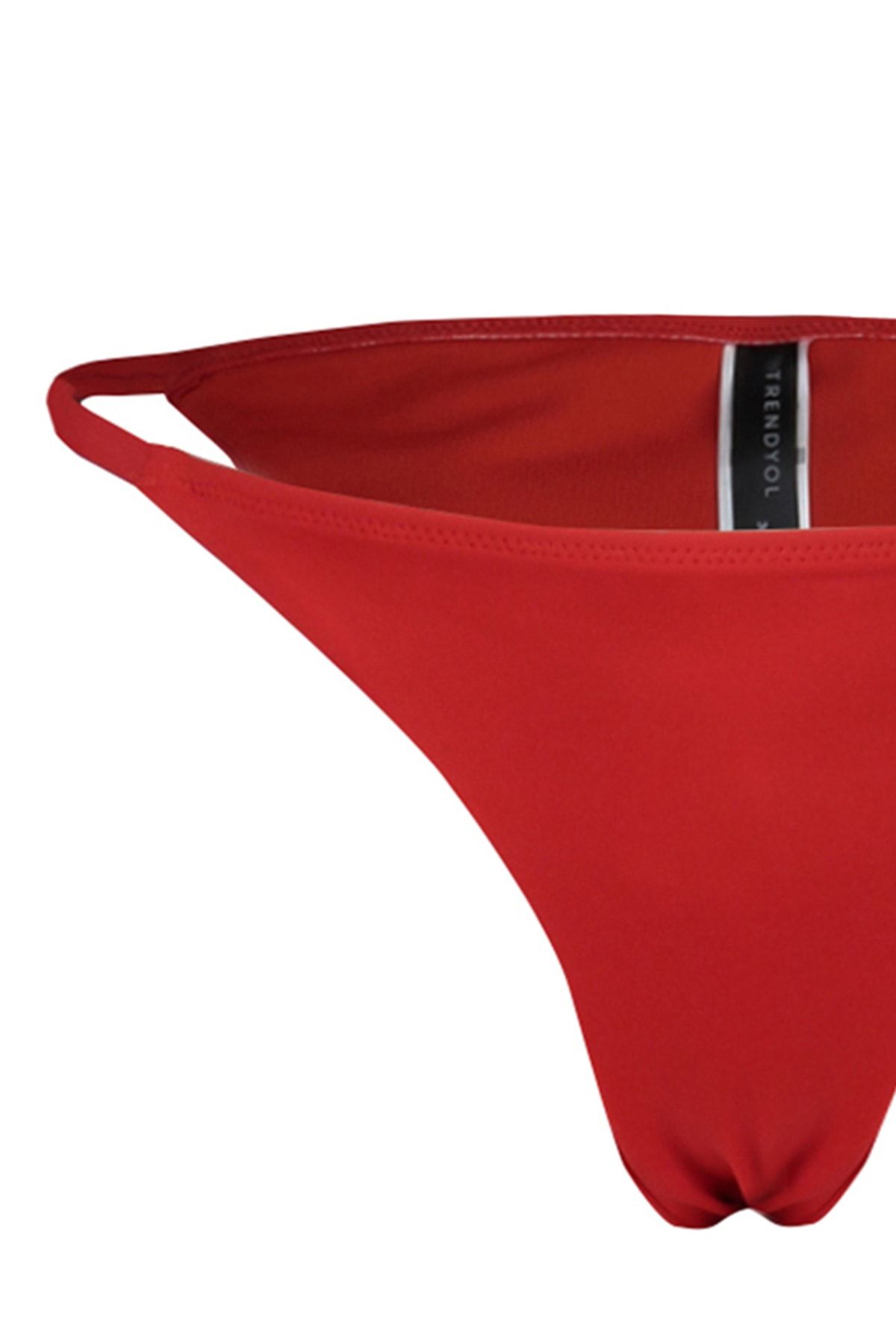Trendyol Collection-Červená lemovka dolní části bikin normální nohy TBESS22BA0232 7