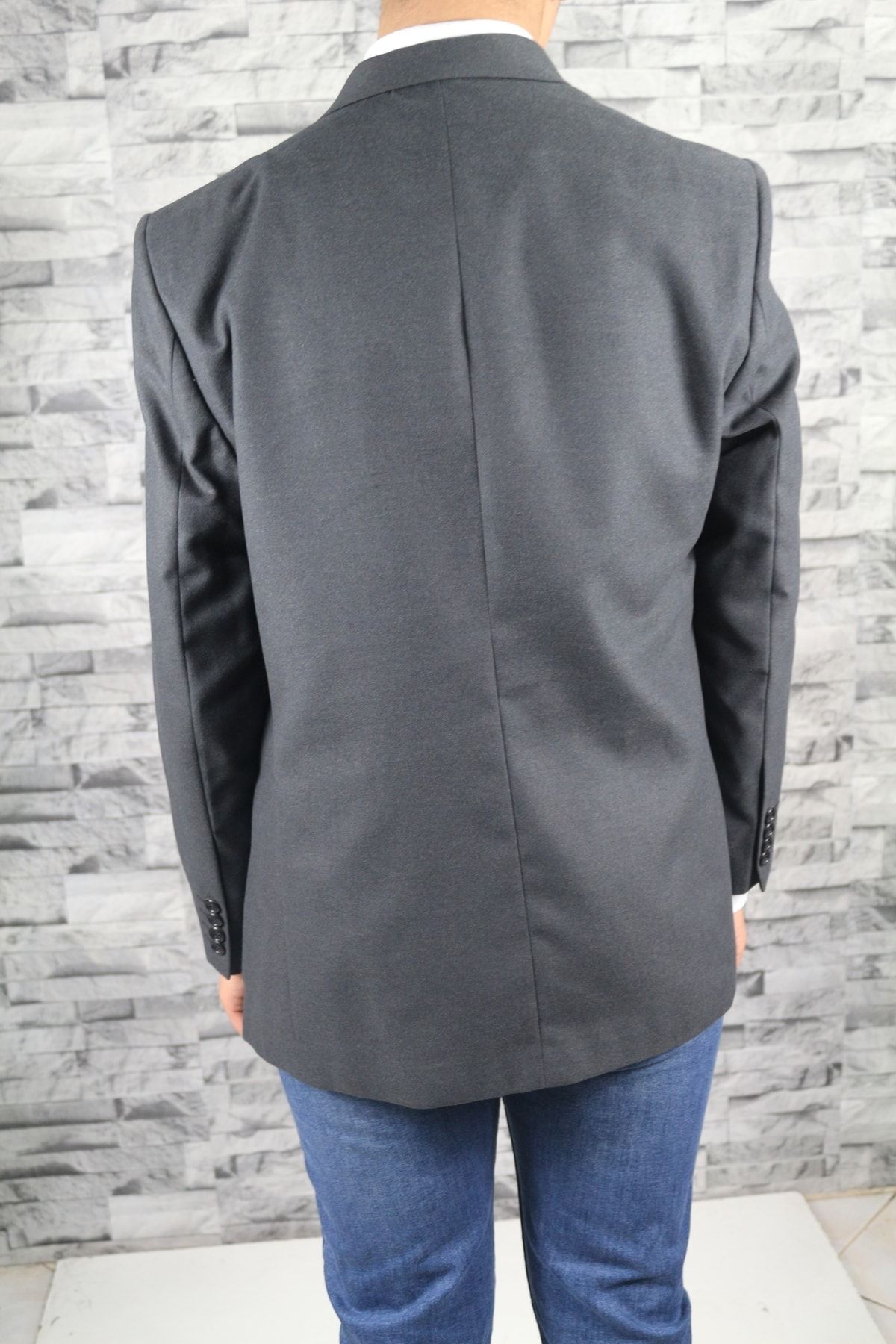 Bilgi ler Men s Short Cut Single Jacket