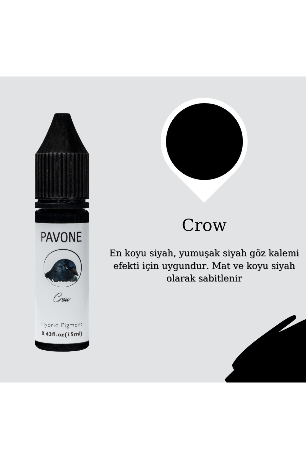 خط چشم  مشکی Pavone | AGWAED12 اورجینال - تصویر 2