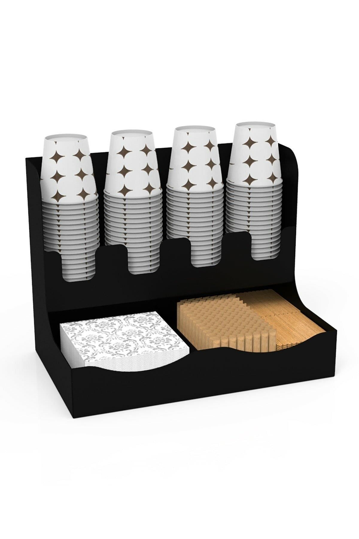 decorelax-Set de 2 suporturi pentru pahare din carton pentru ceai, cafea 2