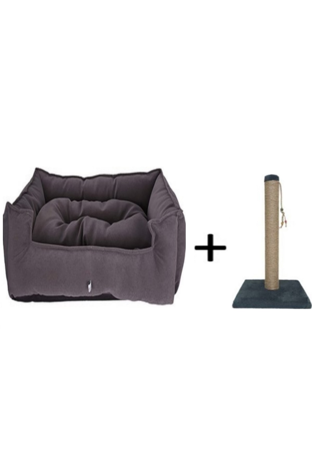 optimal&prime Yıkanabilir Dikdörtgen Polar Yatak Ve Tırmalama (58*40*18 Cm )