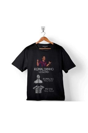 Ronaldınho Efsane Messı Ronaldo Çocuk Tişört T03S2636