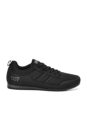 124 Siyah Erkek Spor Ayakkabı Hafif Fileli Erkek Sneaker 059