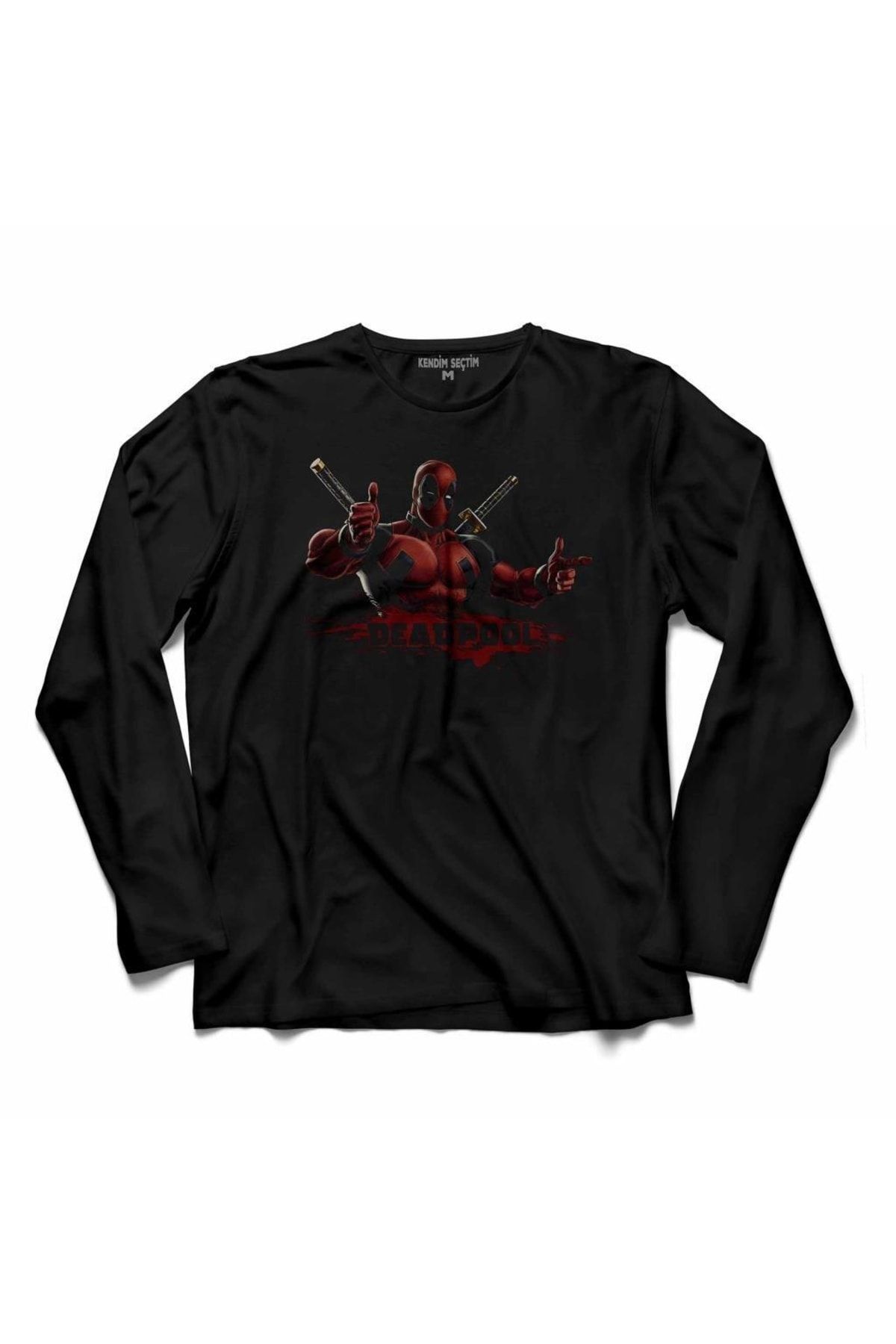 Deadpool t best sale shirt full sleeve
