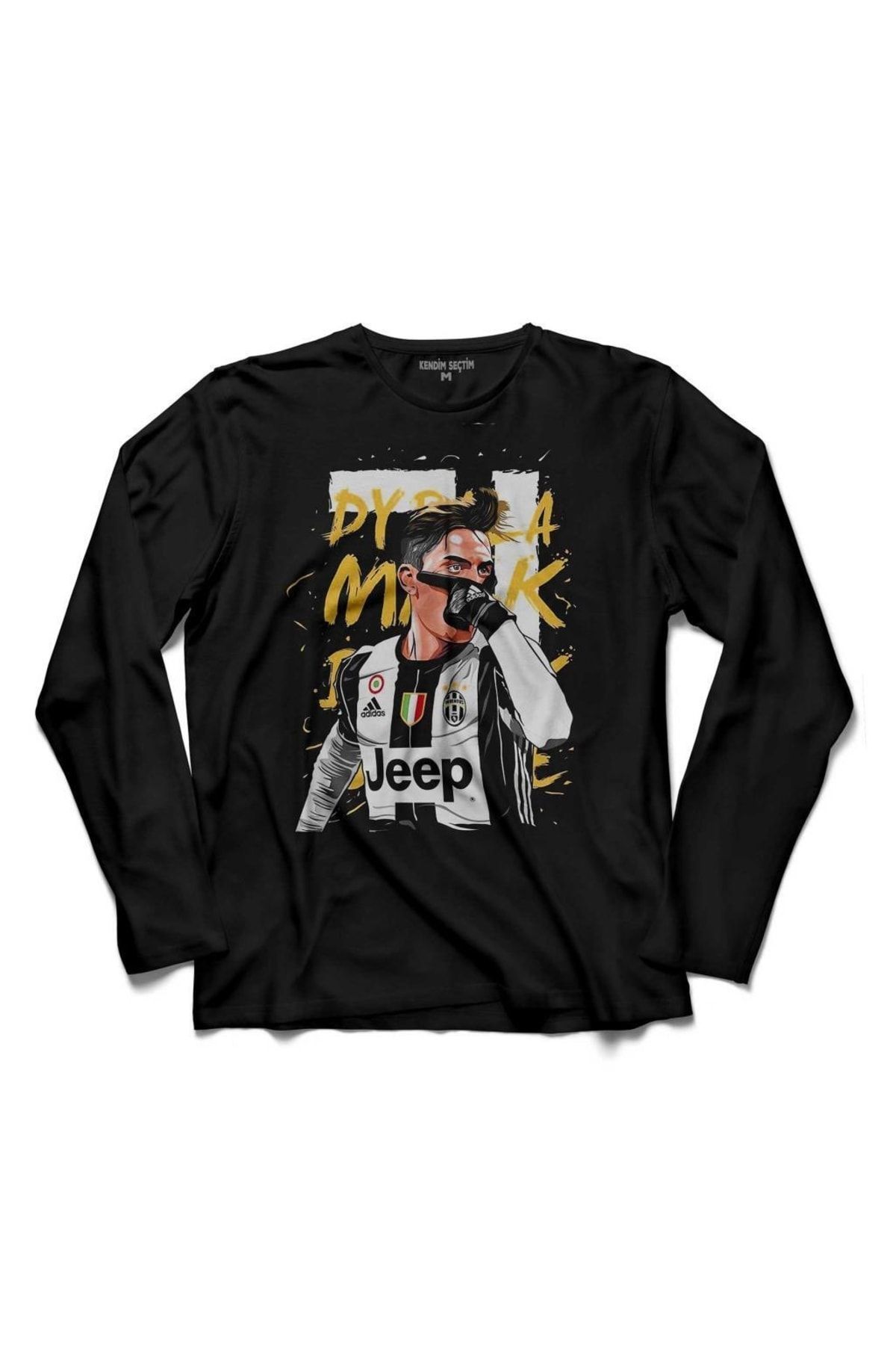 Kendim Se tim Paulo Dybala 10 Juventus Fc Long Sleeve T Shirt