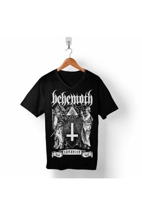 Behemoth The Satanıst Ben Sahar Metallıca V Yaka Tişört T05S1968