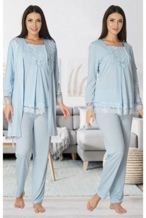 Lohusa Pijama Takımı Ve Sabahlık 3044