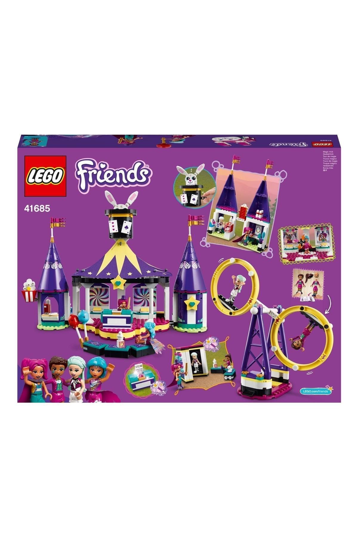 LEGO لگو ست ساخت و ساز اسباب بازی اسباب بازی پارک تفریحی سرسره جادویی دوستان 41685 (974 عدد)