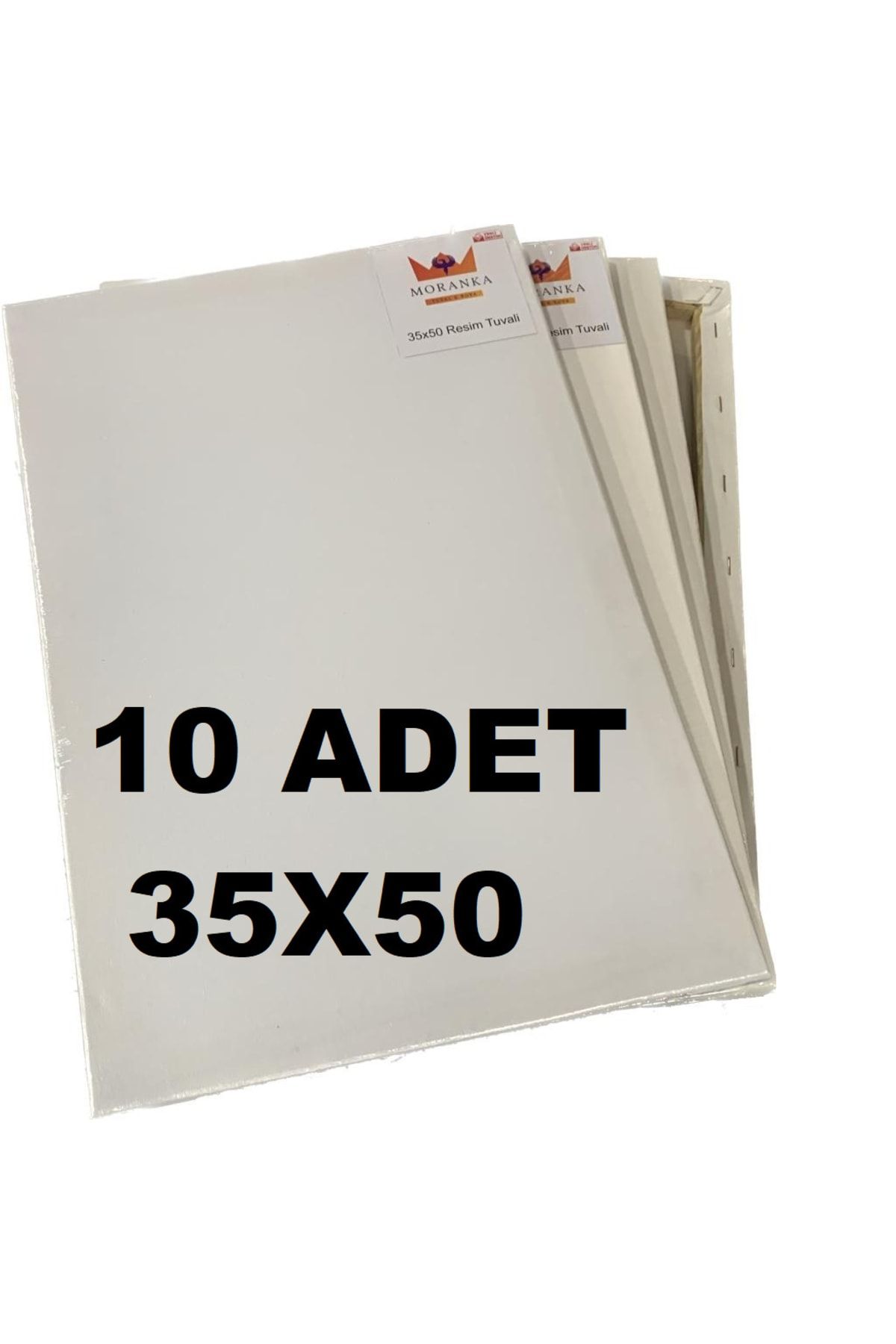 MorAnka Tuval&Boya-Moranka 10-Piece 35x50 Canvas Double Lined Back Stapled Canvas 1