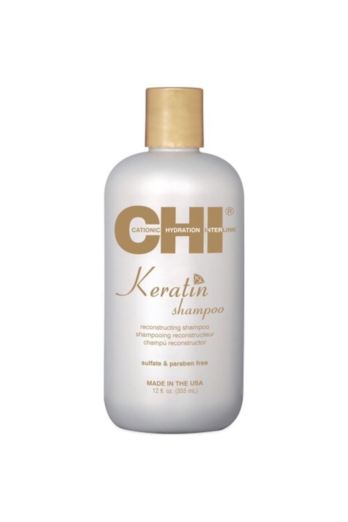 Chi Keratin Yıpranmış Saçlar Için Onarıcı Şampuan 355ml