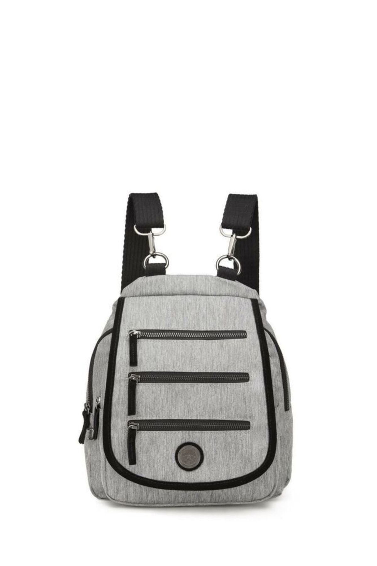 Smart Bags Melted Grey black Women s Backpack Smb1169 Trendyol