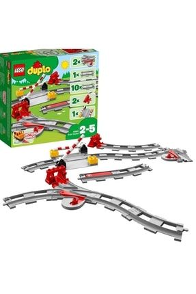 DUPLO Tren Rayları 10882 - Çocuklar için Oyuncak Yapım Seti (23 Parça) U292143