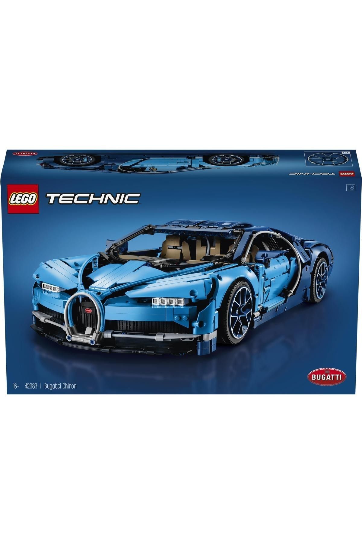LEGO لگو ست ساختمان ماشین مسابقه ای بوگاتی چیرون Technic مدل ماشین اسپرت کلکسیونی 3599 عدد