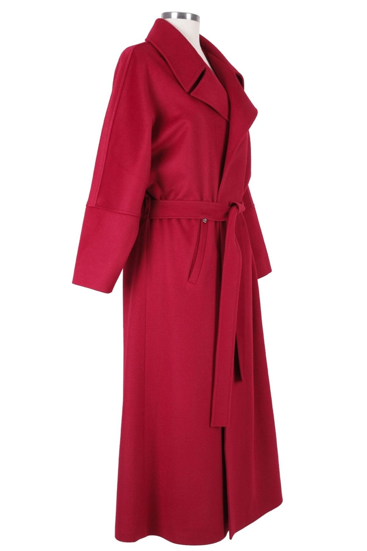 BLU-Back Drawstring Belted Coat 2