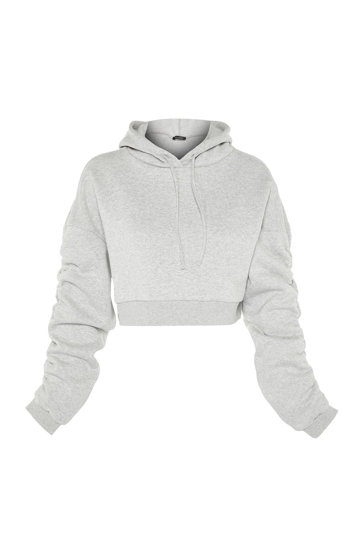 Trendyol Collection Sweatshirt - Gray - Relaxed fit - Trendyol