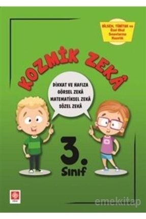 3. Sınıf Kozmik Zeka - Bilsem, Tübitak Ve Özel Okul Sınavlarına Hazırlık 2-9786257090339