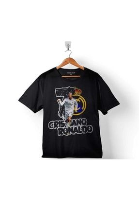 Cristiano Ronaldo Cr7 Juventus Forma Altın Top Çocuk Tişört T03S2069