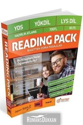 Yargı Yayınları Yds - Yökdil - Lys Dil - Hazırlık Atlama - Toefl - Ielts Reading Pack Basitten Zo... YARGI 336