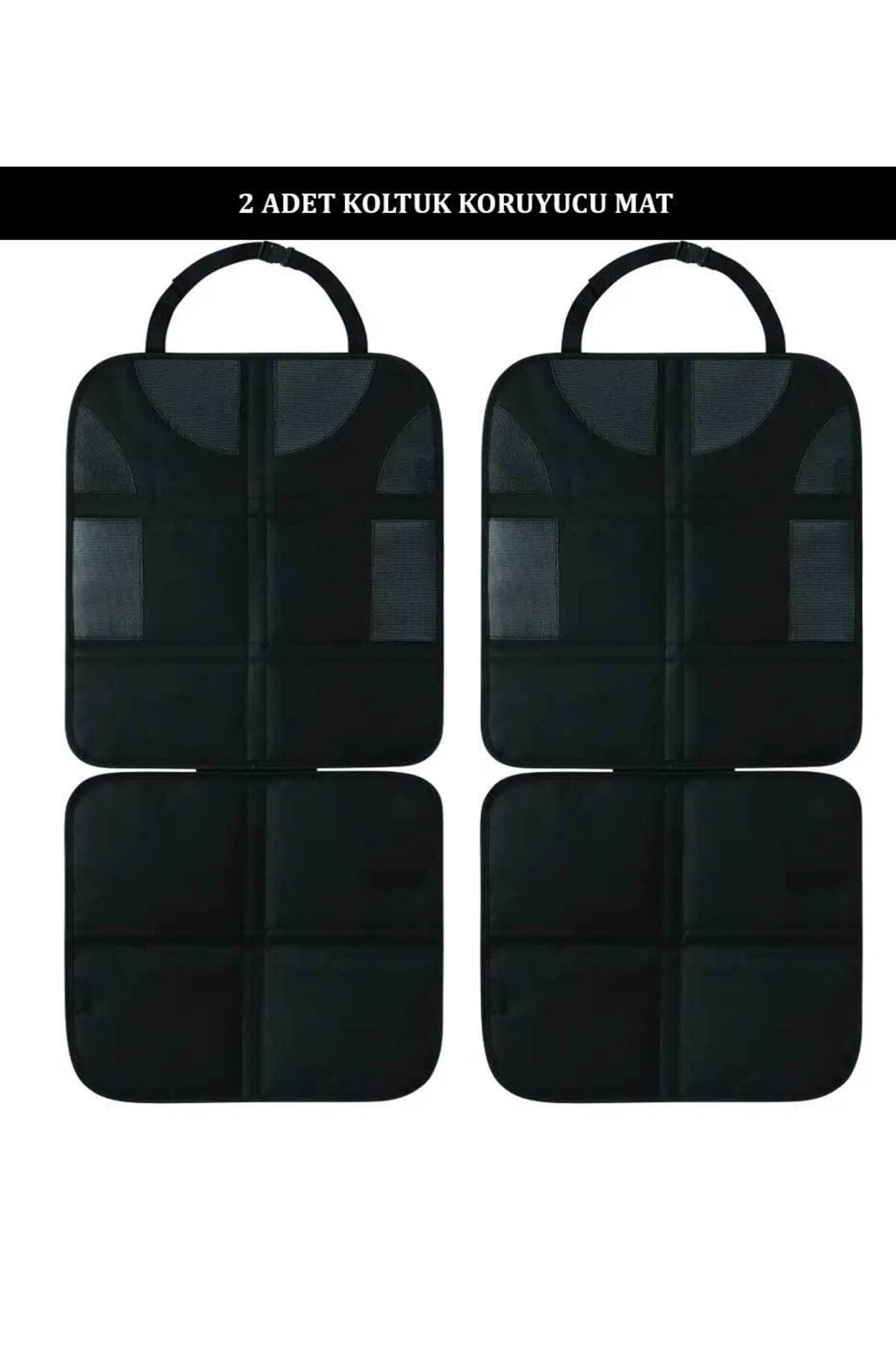RevuBaby Araba Arka Koltuk Koruyucusu Oto Koltuğu Puset Koruyucu Oto Koltuk Kılıfı An Kucağı Koruyucu 2 Adet