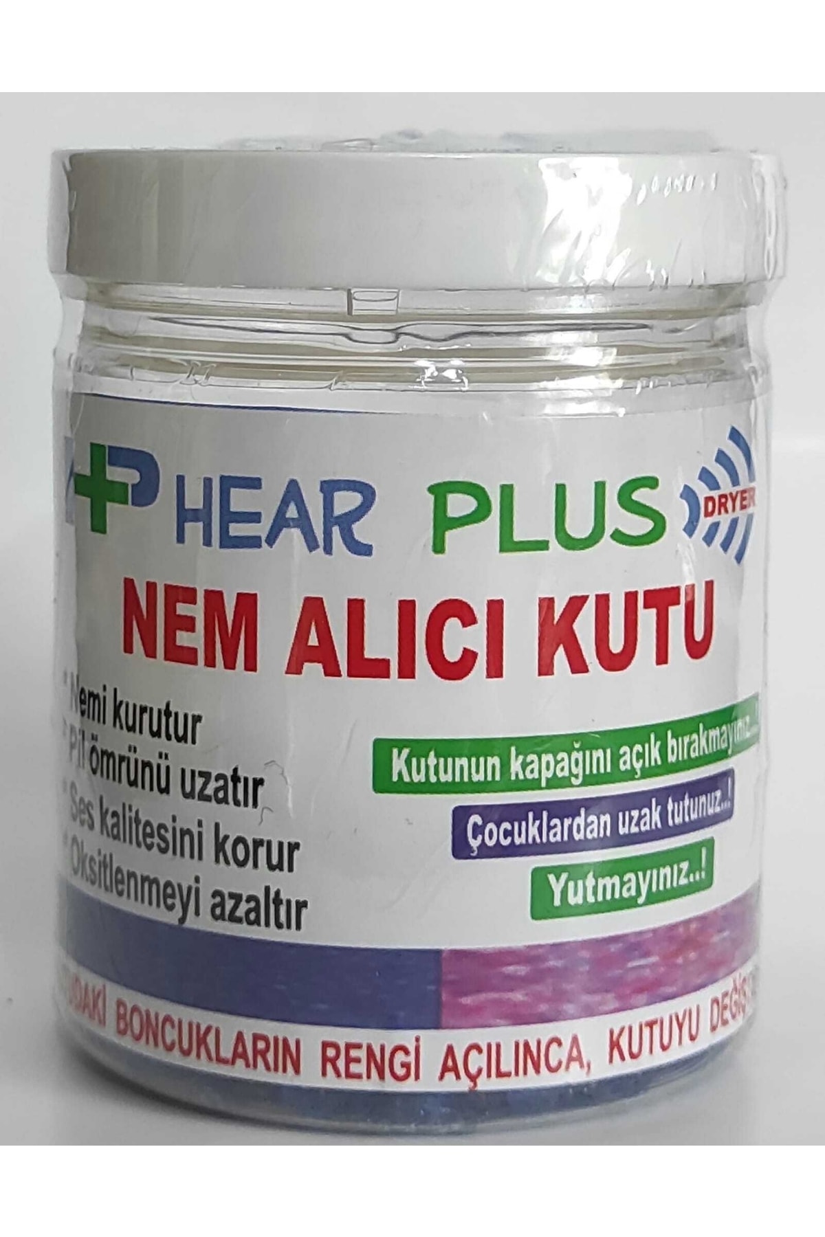 Hear Plus Işitme Cihazı Nem Alıcı - Nem Alma - Kutusu - Tablet Kutu - ( 10 Tablete Eşdeğer)