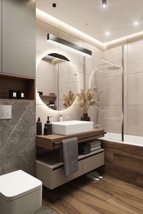 80cm Beyaz Ledli Banyo Lavabo Ofis Kuaför Makyaj Aynası - Trafolu TYC00360833344