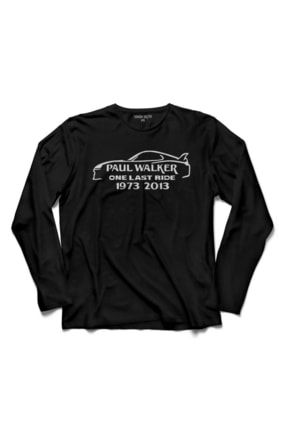 Paul Walker See You Agaın Hızlı Ve Öfkeli 2 Uzun Kollu Tişört T04S2555