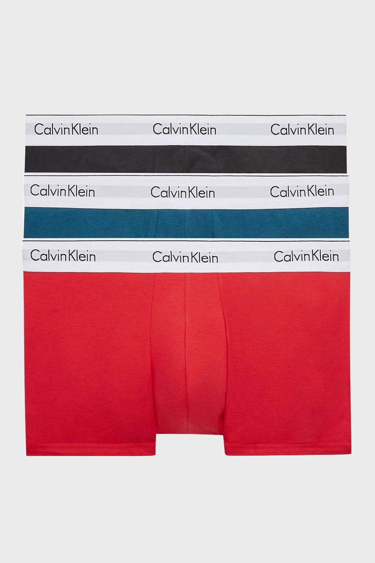 Calvin Klein Pamuklu Esnek 3 Pack Boxer Erkek Boxer 000nb2380a 6ı7