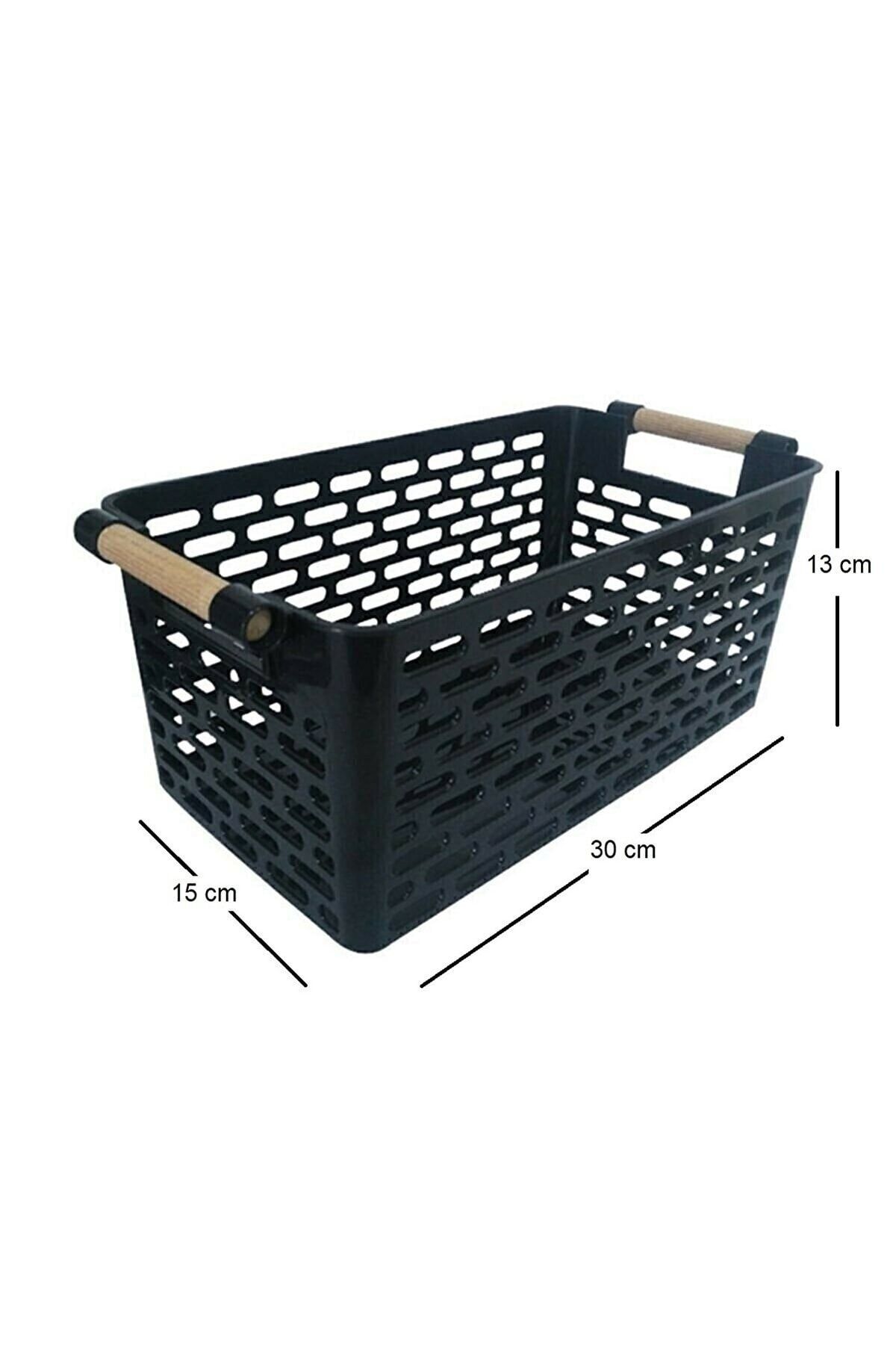 Trouvaille-4 Pieces Refrigerator Organizer Vegetable Fruit Basket Kitchen Bathroom Under Counter Organizer 5