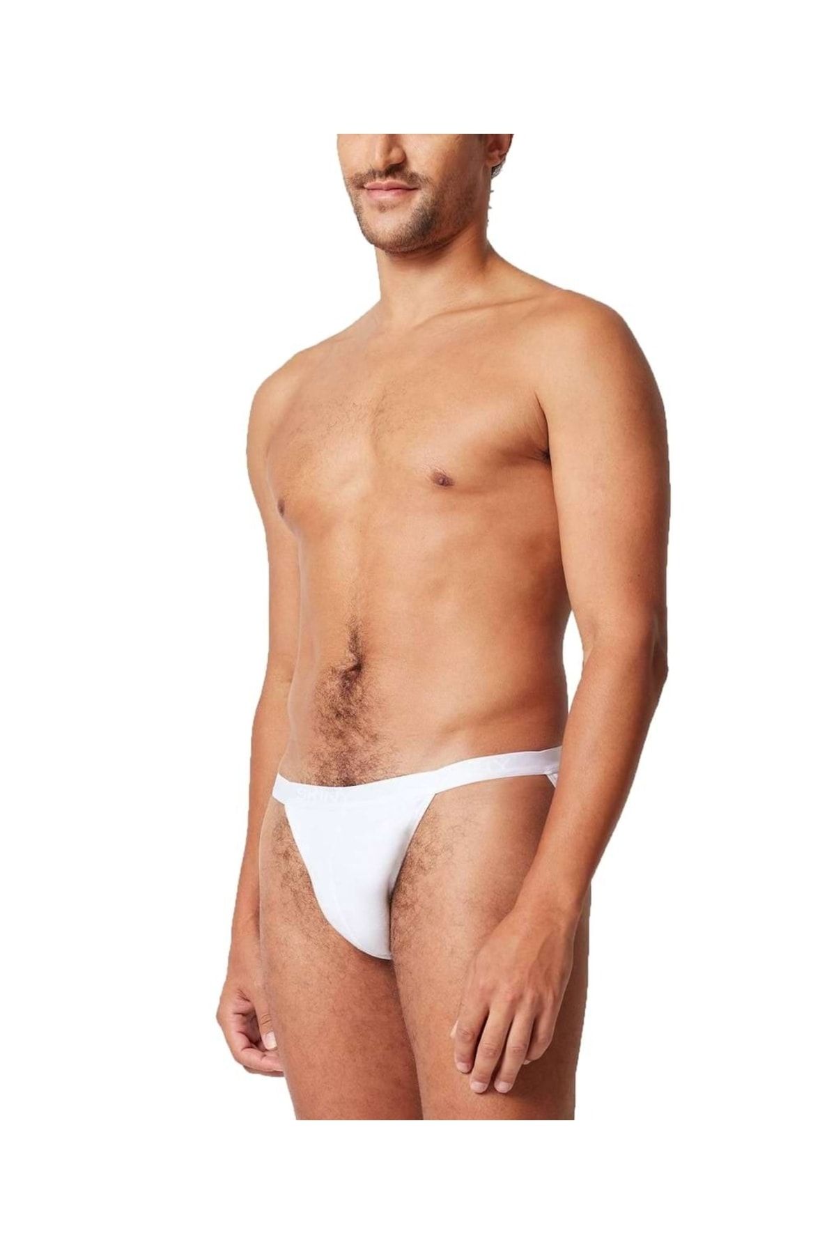 Skiny-2er-Pack Herren-Tanga-Slip – Baumwolle Retro, Unterhose, Feinripp, Baumwolle 3