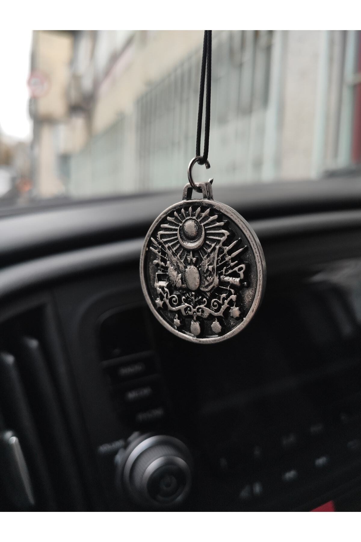 Esey Dizayn Osmanlı Tuğrası Modelli Araba Içi Dikiz Ayna Süsü