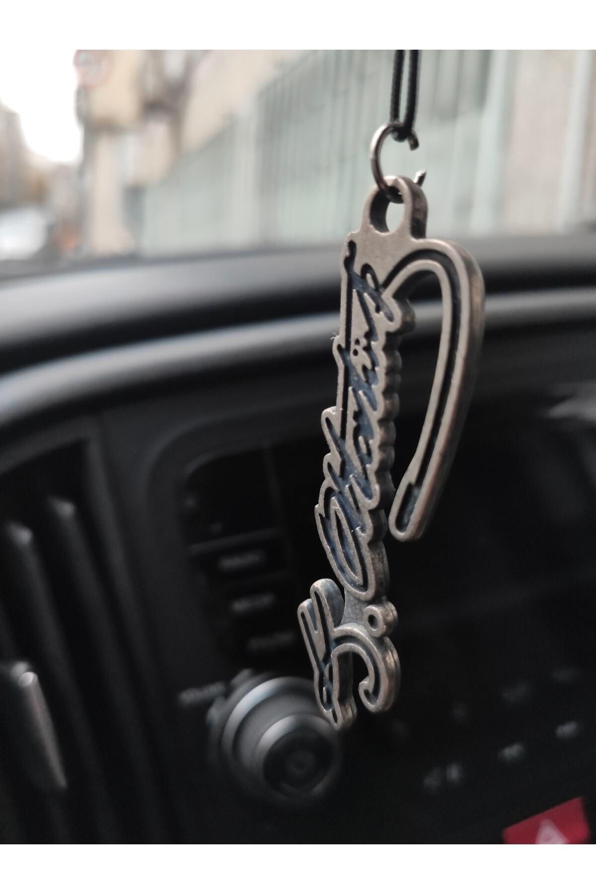 Esey Dizayn Atatürk Imzası Araba Içi Dikiz Ayna Süsü