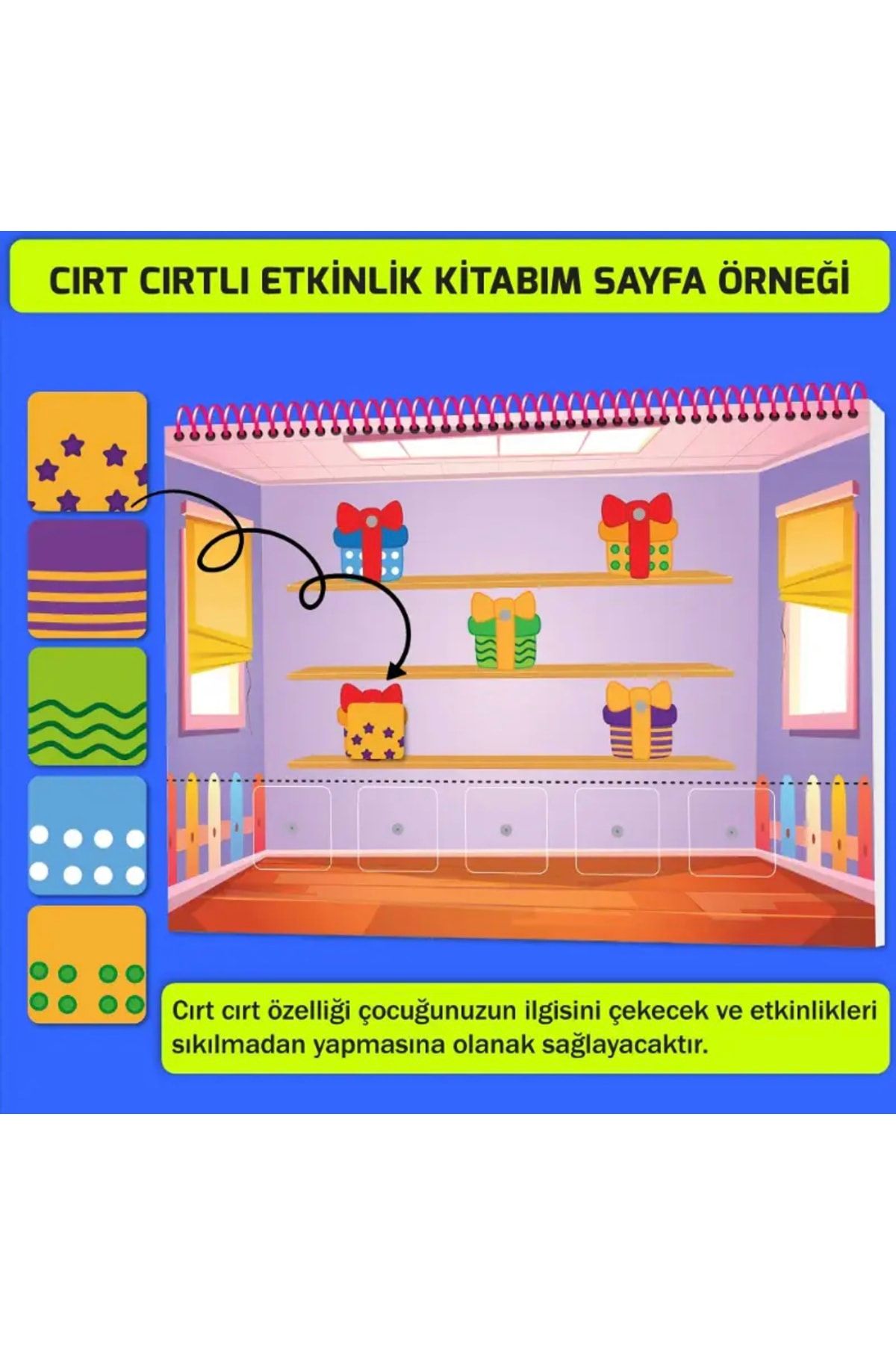 Yükselen Zeka Yayınları-My Velcro Activity Book that Develops Intelligence Speech and Attention Rising Age 2-4 2