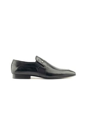 Siyah Antik Erkek Havuzlu Klasik Ayakkabı T001E052206F20085.1