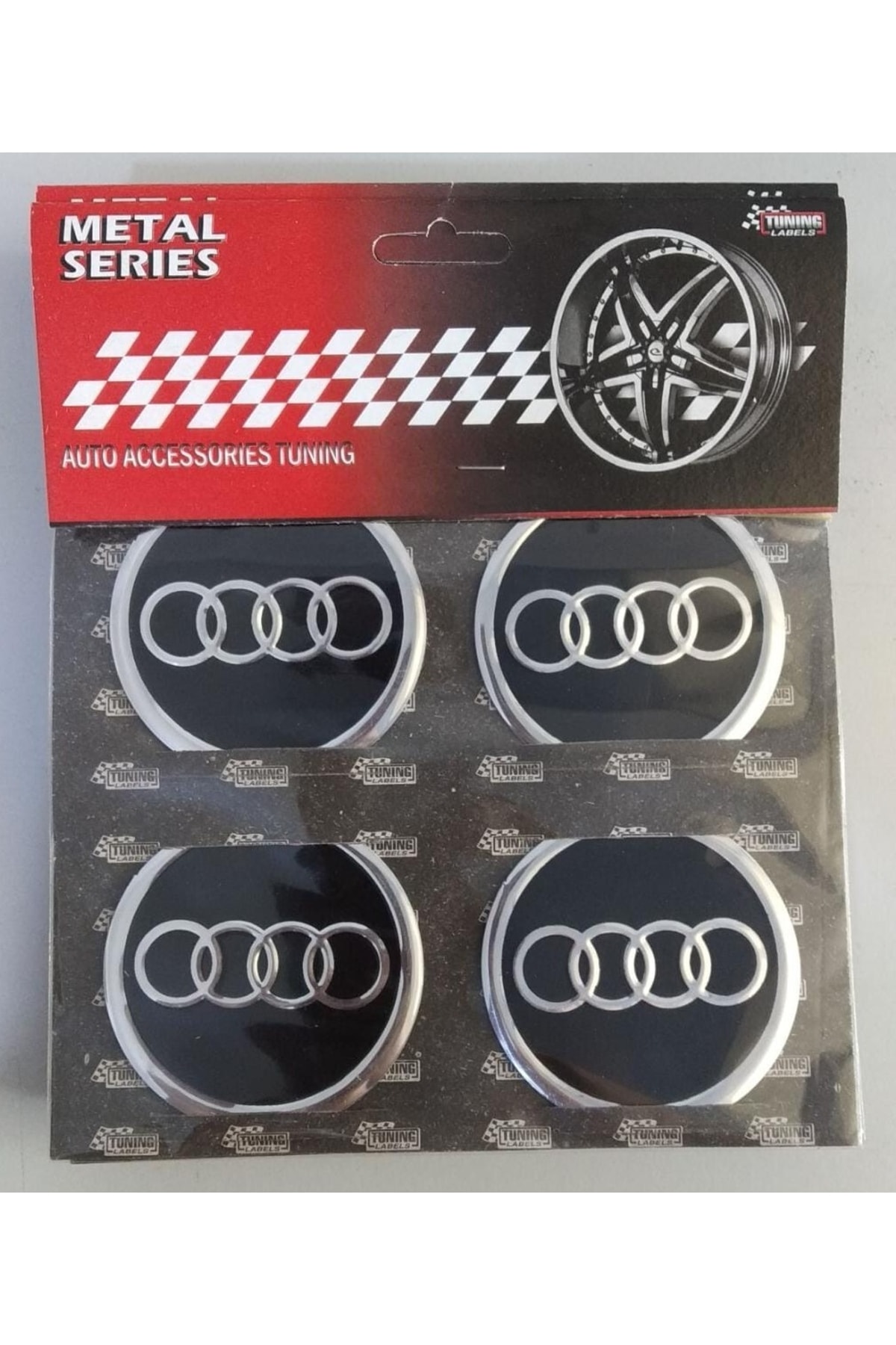 OEM Audi Alüminyum Yapıştırma Jant Göbeği 4 Lü 60mm