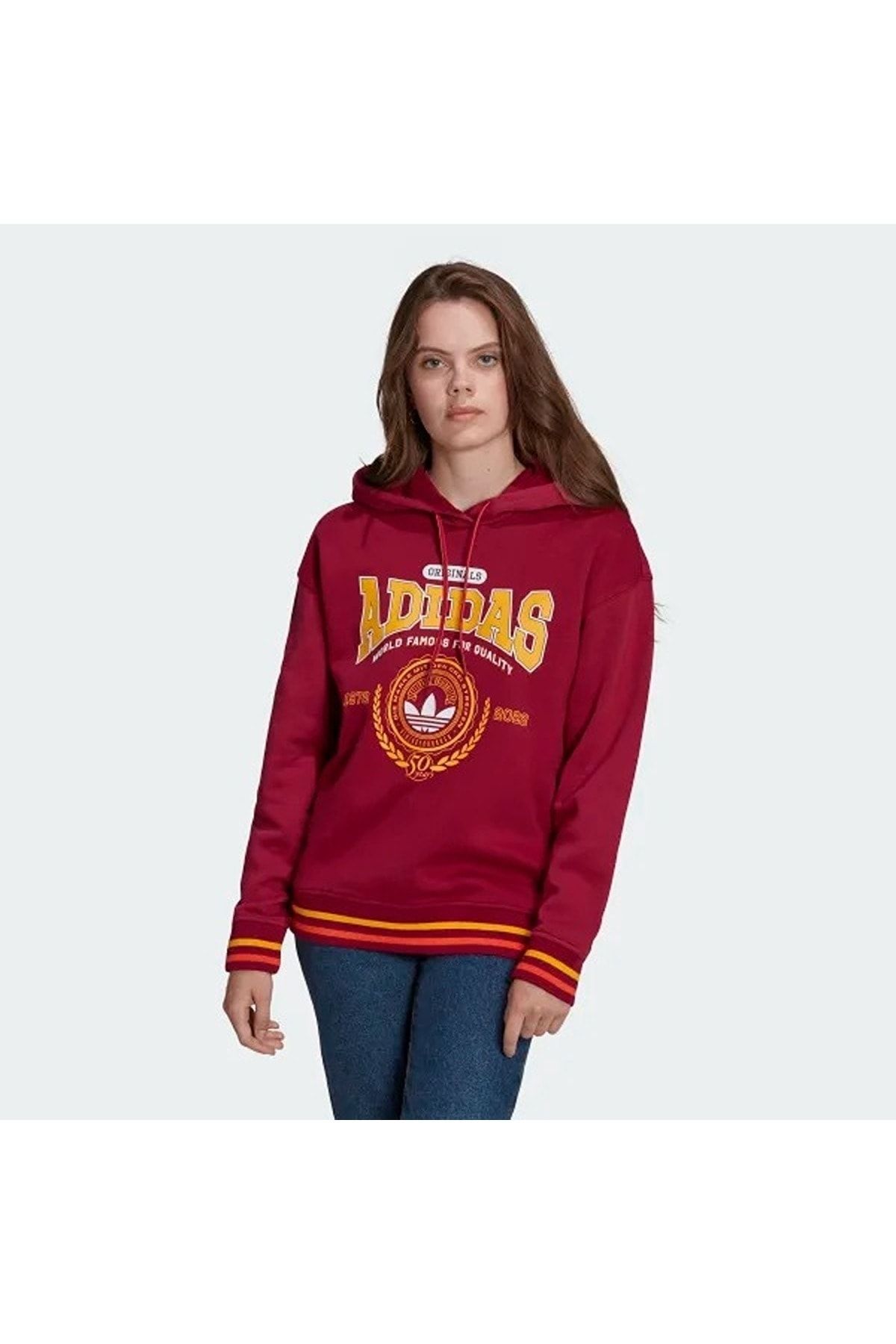 Womens adidas hotsell maroon hoodie