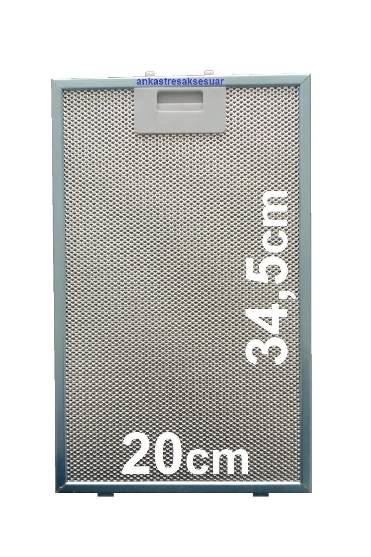 Arçelik Ade 604-5 S Davlumbaz Filtre Orijinal 20x34,5cm Aspiratör Yağ Filtresi 9197059799