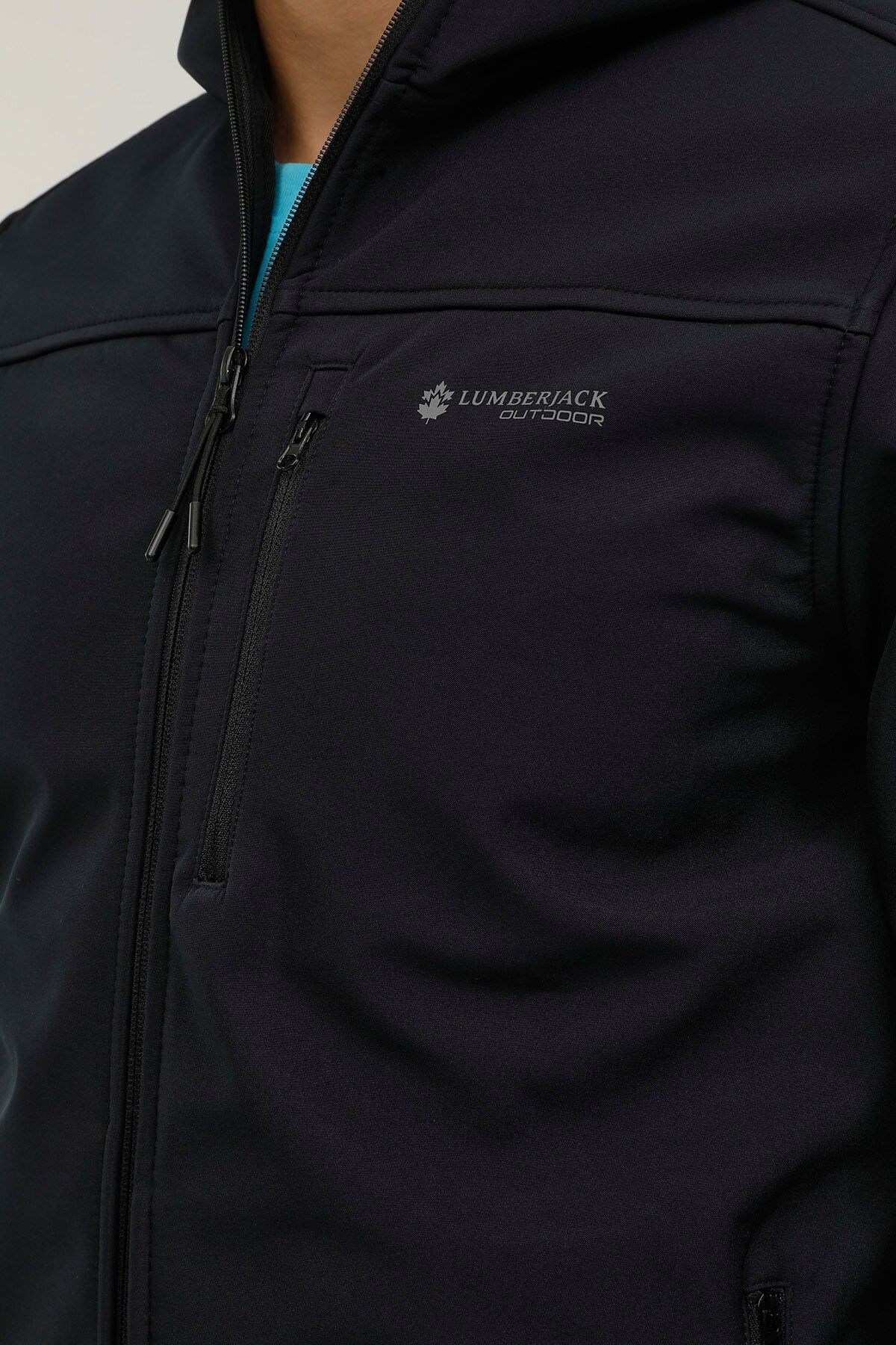 lumberjack-M-gt16 Basic Softshell - 2p Navy Blue Men's Softshell 4