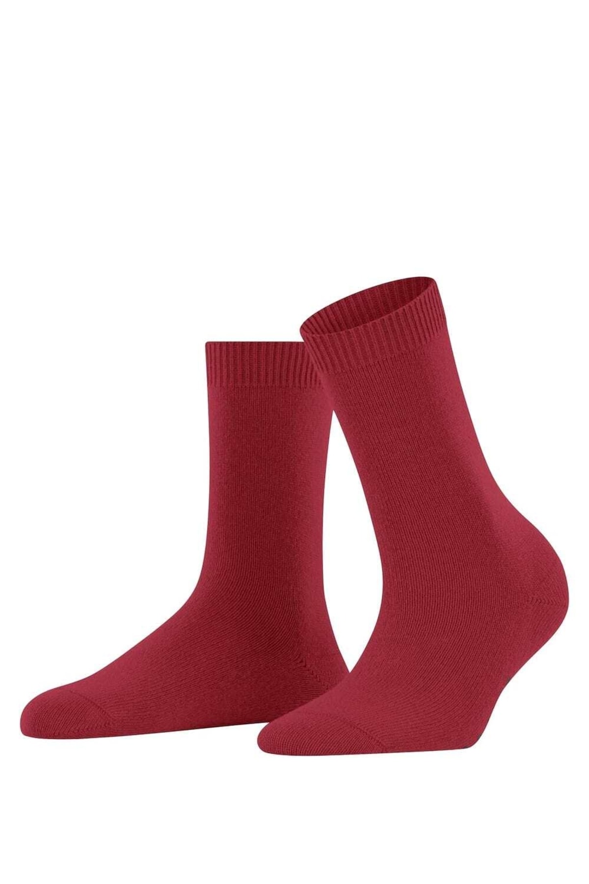 FALKE Socken Rot Unifarben