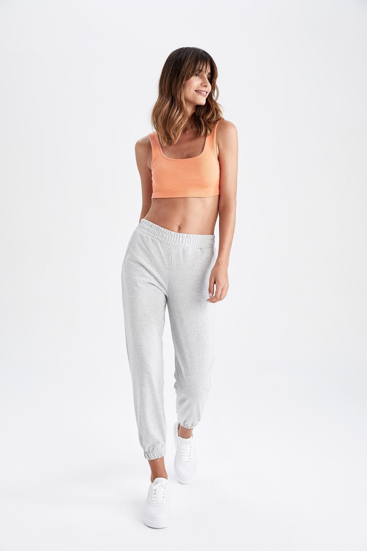 Jogger Fit Esnek Belli Geri Dönüşümlü Eşofman Altı